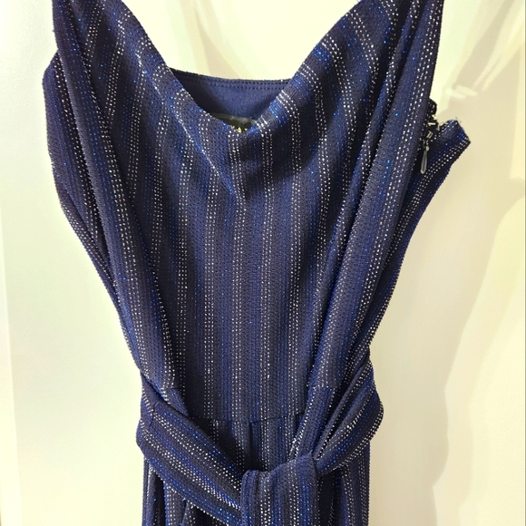 Blue and Silver Jumpsuit - Picture 3 of 4